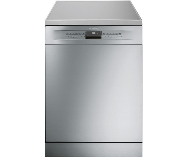 Smeg LVS4334XIN vrijstaande vaatwasser rvs - besteklade