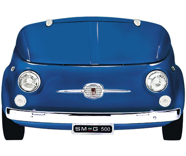 Smeg SMEG500BL Fiat500 koelkast - blauw
