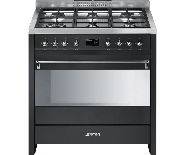 Smeg A1ANLK9 fornuis antraciet
