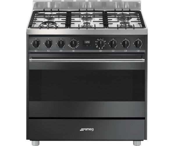 Smeg B9GMA9 fornuis antraciet