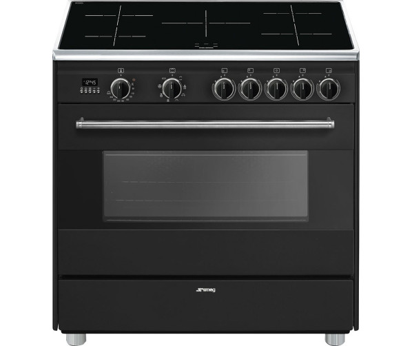 Smeg BG91IAN9 antraciet inductie fornuis