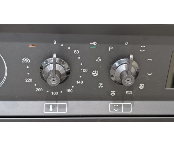 Smeg C92IPN2 inductie fornuis - mat zwart - dubbele oven