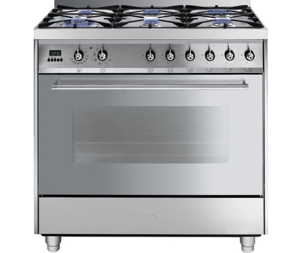 Smeg C9GMXNLB1 fornuis roestvrijstaal