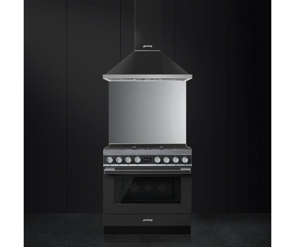 De Smeg KPF9AN is goed te combineren met het Smeg CPF9GMAN fornuis