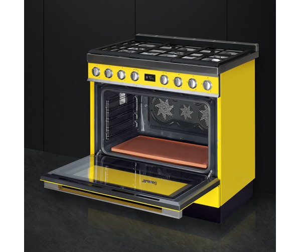 Binnenkant oven Smeg CPF9GMYWNLK gasfornuis