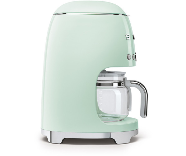 De Smeg DCF02PGEU heeft de kenmerkende retro jaren 50 vormgeving met afgeronde vormen