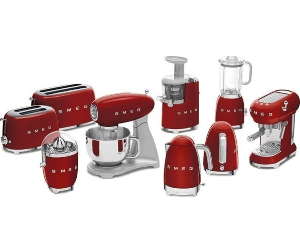 De Smeg ECF01RDEU koffiemachine behoort tot een groot assortiment klein huishoudelijke apparaten van Smeg