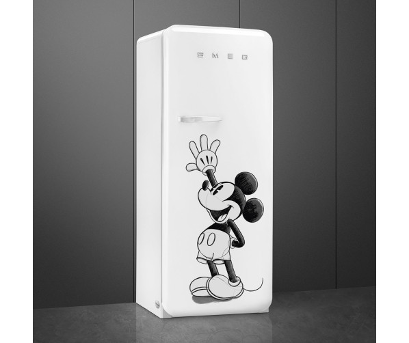 Smeg FAB28RDMM5 rechtsdraaiende koelkast - Mickey Mouse