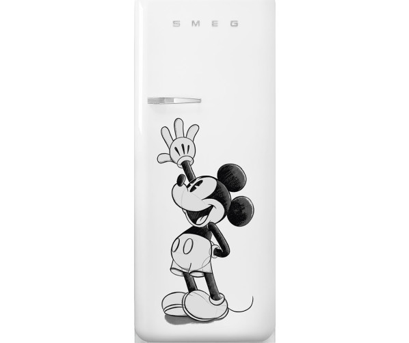 Smeg FAB28RDMM5 rechtsdraaiende koelkast - Mickey Mouse