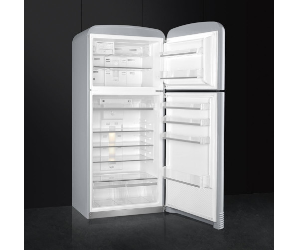 Smeg FAB50RSV koelkast zilvermetallic