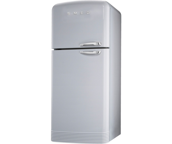 Smeg FAB50XS koelkast zilvermetalic - linksdraaiend