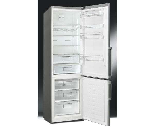 Foto van de binnenzijde van de Smeg FC400X2PE koelkast