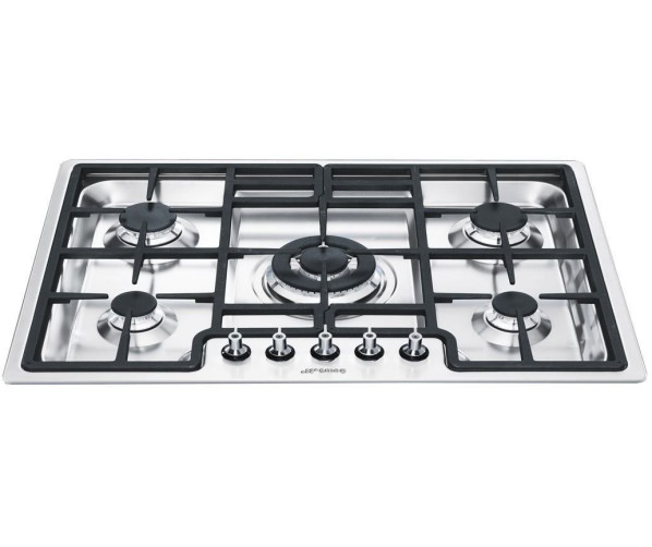 Smeg GKOC75-3NLK kookplaat - vlak opbouw