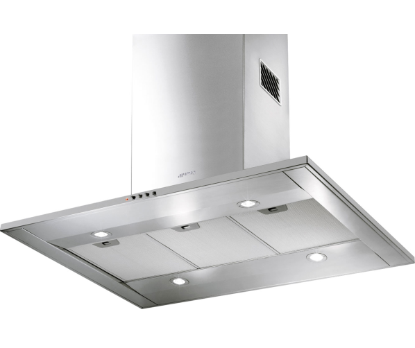 Smeg KI90CE eiland afzuigkap rvs