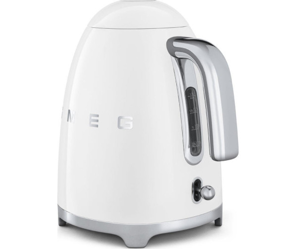 Smeg KLF03WHEU waterkoker, gaat automatisch uit bij het bereiken 100 graden.