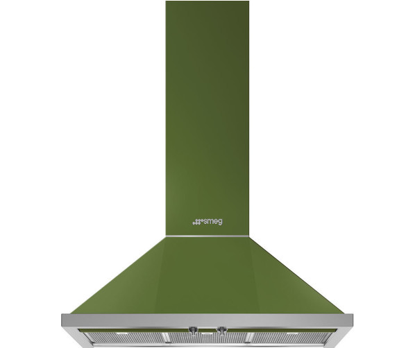 Smeg KPF9OG groene afzuigkap