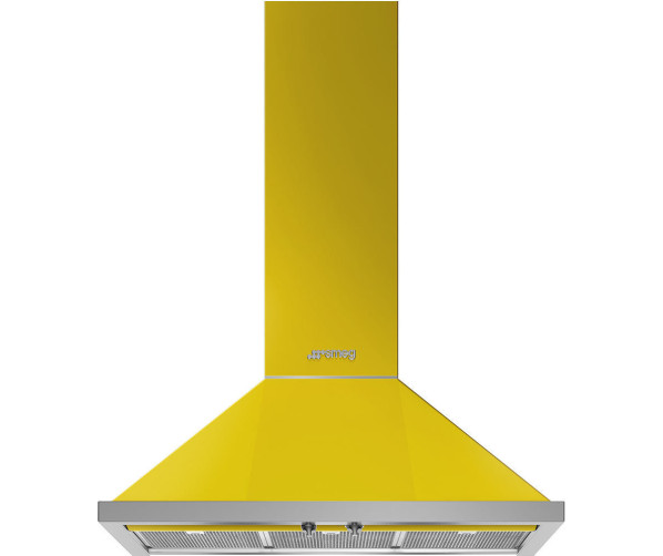 Smeg KPF9YW afzuigkap geel