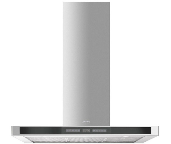 Smeg KS912NXE rvs/zwart afzuigkap