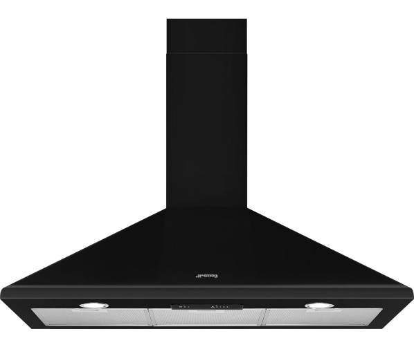 Smeg KSED95NEE wand afzuigkap - hoogglans zwart