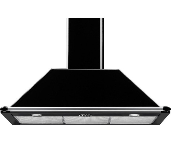 Smeg KT90BLE wand afzuigkap zwart