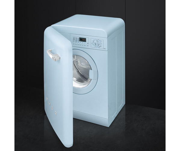 Smeg LBB14PB-2 wasmachine blauw 