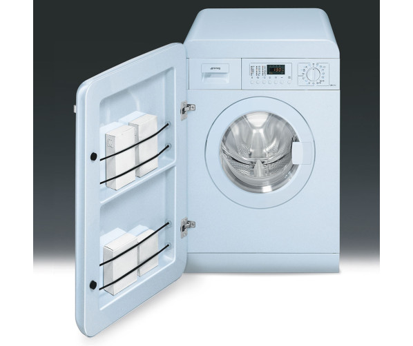 Smeg LBB14PB-2 wasmachine blauw 