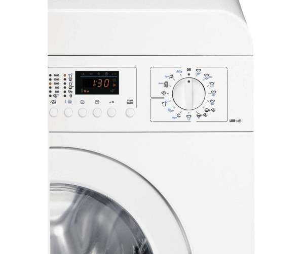 Smeg LBB14WH-2 wasmachine - retro wit