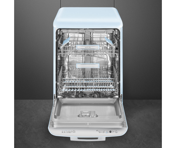 Smeg LVFABPB2 blauwe retro jaren'50 vaatwasser