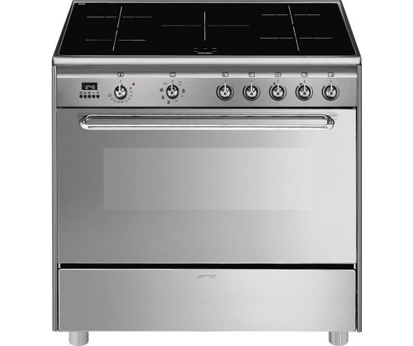 Smeg SCD90IMX9-1 inductie fornuis