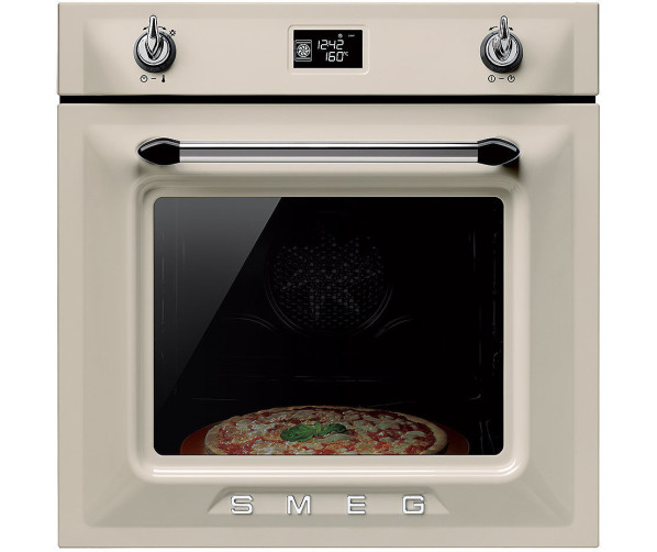 Smeg SF6922PPZE1 inbouw oven - crème - Victoria serie