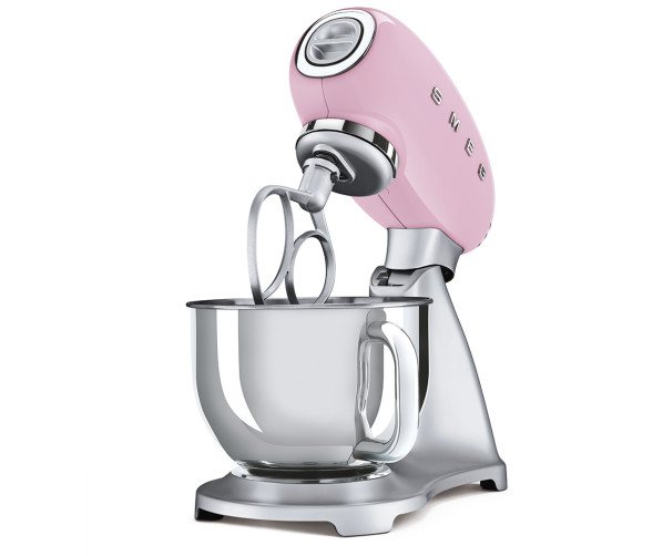 Smeg SMF02PKEU keukenmachine roze