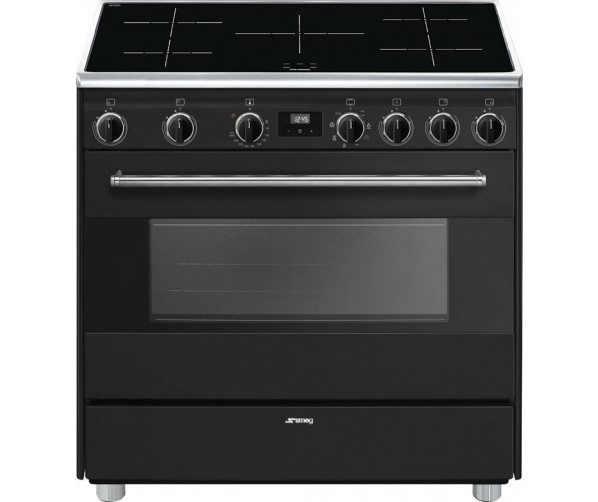 Smeg SNLP90IAN9 antraciet inductie fornuis - meest verkocht