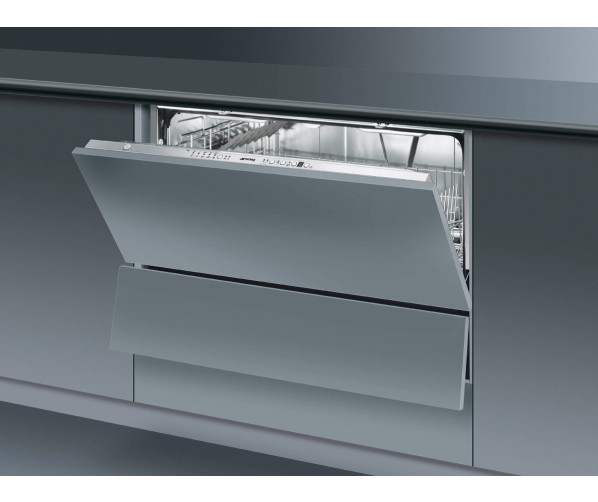De Smeg STO905-1  horizontale inbouw vaatwasser is erg vanwege de aanwezigheid van maar 1 korf