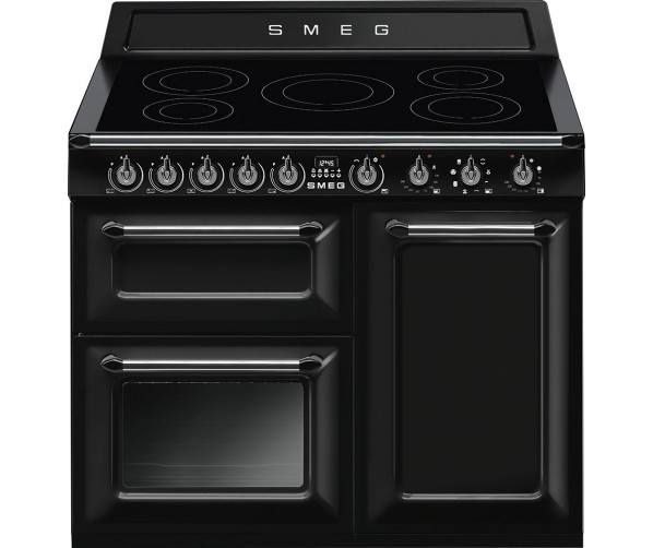 Smeg TR103IBL zwart inductie fornuis