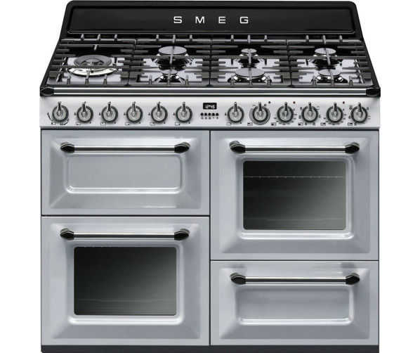 Smeg TR4110S1 fornuis zilvermetalic