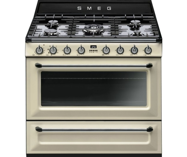 Smeg TR90CNLK9 fornuis creme