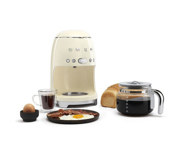 Smeg DCF01CREU koffiemachine creme