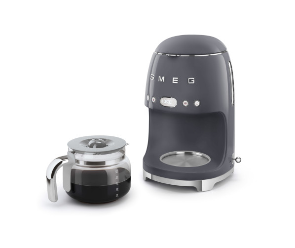 Smeg DCF02GREU filter koffiemachine - lei grijs