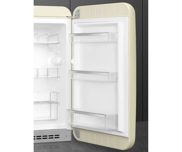 Smeg FAB10HRCR5 koelkast crème - rechtsdraaiend