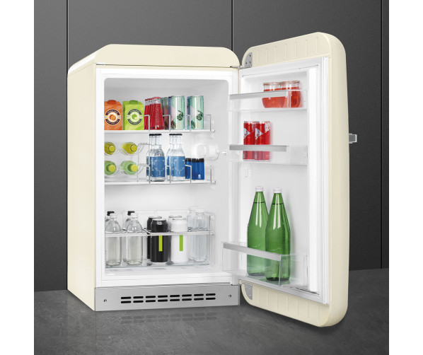 Smeg FAB10HRCR5 koelkast crème - rechtsdraaiend