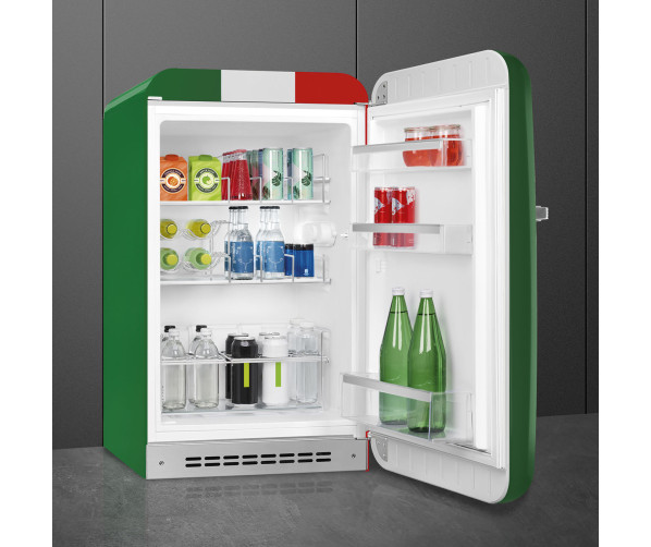 Smeg FAB10HRDIT5 koelkast tricolore - rechtsdraaiend