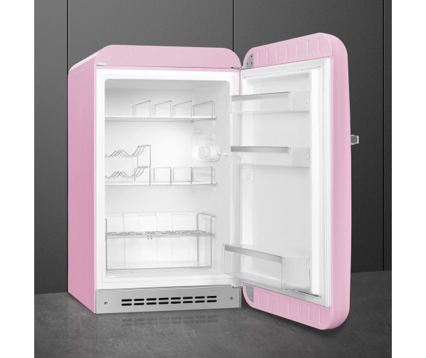 Smeg FAB10HRPK5 roze koelkast - rechtsdraaiend