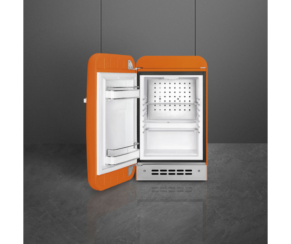 Smeg FAB5LOR5 minibar koelkast - oranje - linksdraaiend