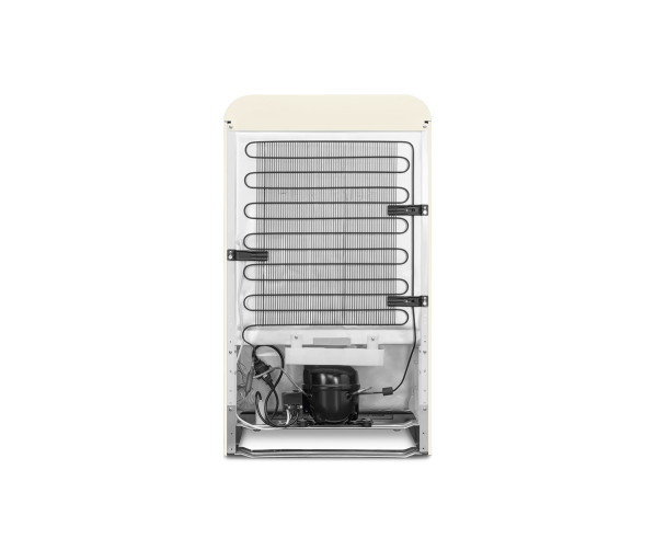 Smeg FAB10HLCR5 koelkast creme - linksdraaiend - achterzijde