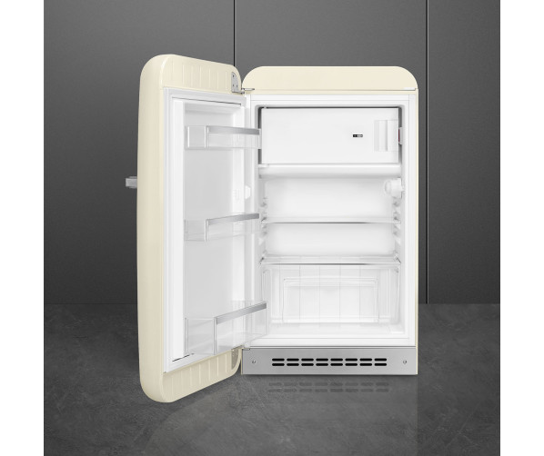 Smeg FAB10LCR5 koelkast creme - linksdraaiend