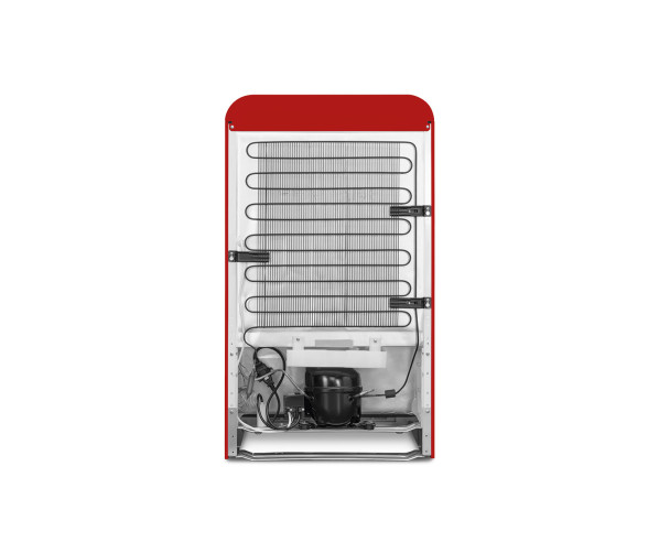Smeg FAB10LRD5 koelkast rood - linksdraaiend - achterkant