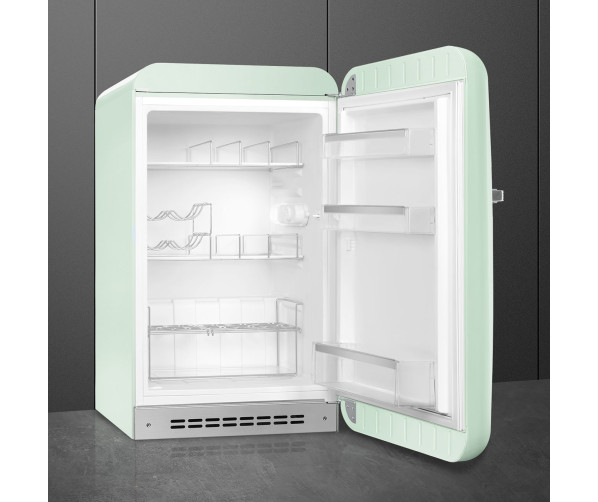Smeg FAB10HRPG5 retro jaren 50 koelkast - watergroen