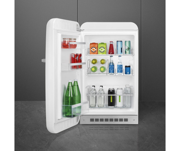 Smeg FAB10HLWH5 koelkast wit - linksdraaiend
