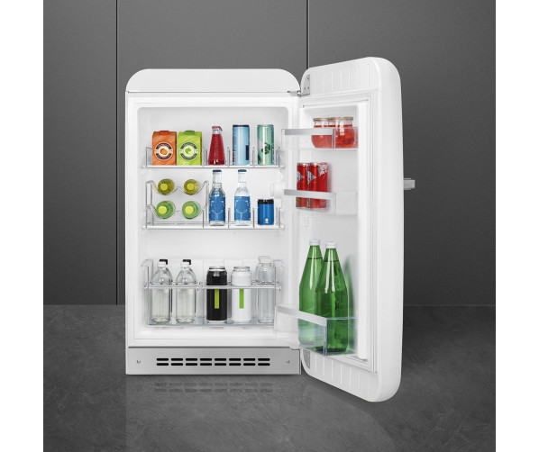 Smeg FAB10HRWH5 witte koelkast - rechtsdraaiend