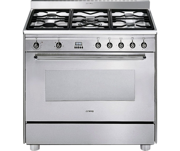 Smeg SNL90D7 fornuis rvs